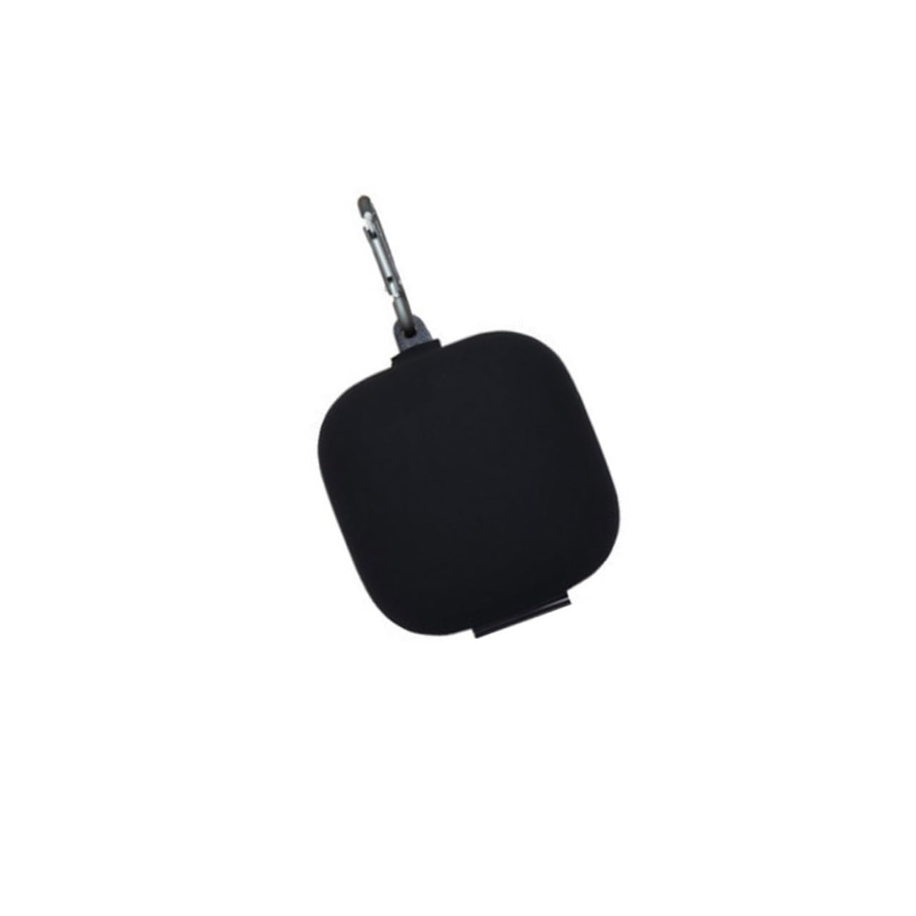 DOITOOL 3piezas Caja De Protección para Auriculares Inalámbricos Diseño De Hebilla De Metal Estuche De Almacenamiento para Headset Pro Funda De Silicona Antigolpes Negro