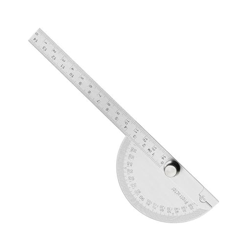 Transportador acero inoxidable 14 cm para carpintero miniatura 3