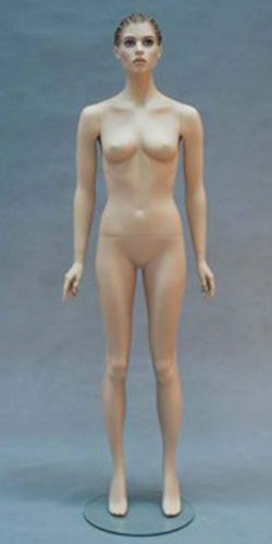 Female Full Body Torso W/hands By Side: W/makeup Mannequin by Modern Store Fixtures