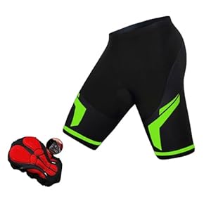 Generisch Black Friday 2025 Herren Kompressionsshorts Schwarz-Grün