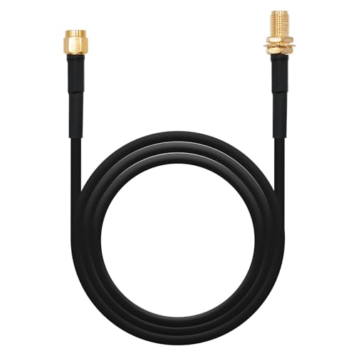 Glowster Cavo Prolunga Per Antenna Wireless Sma/H-Sma/M 4.0M, Ideale Per Migliorare Il Segnale In Interni Ed Esterni.
