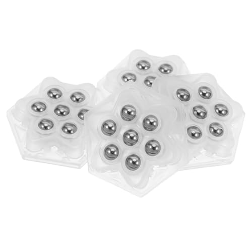 Roulettes acier inoxydable rotation fluide mini meuble chic