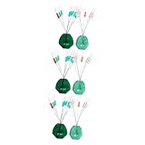 POPETPOP 60 Pièces Bouchon de bouée de pêche Fil de pêche arrêts de Ligne de pêche B...