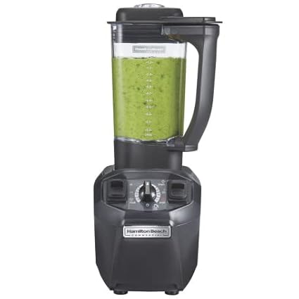 Hamilton Beach HBB250 Commercial Rio Bar Blender with 44-Ounce Polycarbonate Container, Black