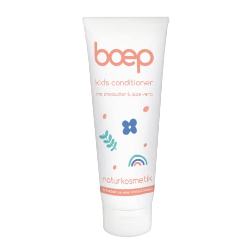 boep Acondicionador para niños | acondicionador de cosméticos naturales nutritivo | Hidrata y proporciona un mejor peinado (100 ml) Cover