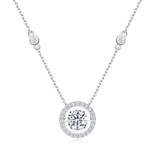 Collier moissanite 3 carats, le parfait cadeau de mariage