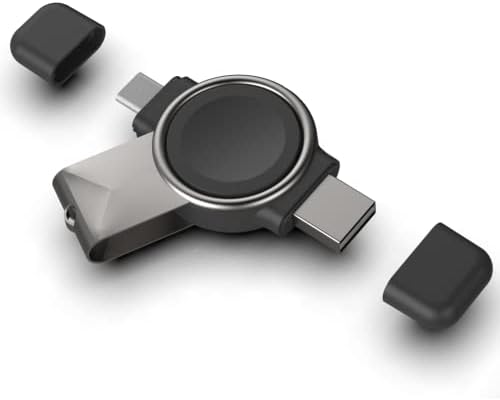 Polmxs Cargador inalámbrico para Samsung Galaxy Watch, 2 en 1 USB-A USB-C  para cargadores de reloj Samsung, cargador inalámbrico viaje portátil  magnético de para Samsung Galaxy Watch 4/3/Active2/1 - PREYCA