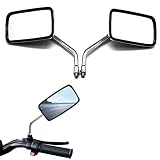 Chrome Motorcycle Mirrors Universal Motorcycle Mirrors Rearview Mirrors With 10mm For Harley Scooter