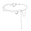 Silver Irregular Circle