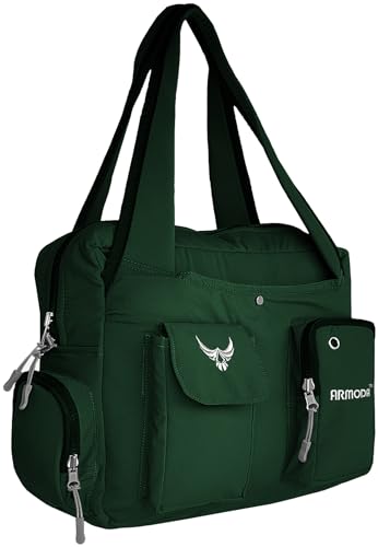 Image of ARMODA Double Pockets Glamour: Stylish Shoulder Bag for Ladies