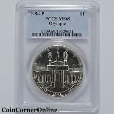 1984-P Los Angeles Olympics - Brilliant Uncirculated - Silver