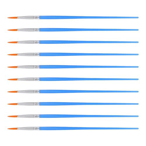 Pincel de arte – Cepillo Detalle Nylon ABS para Acuarela, , Acrílico, Gouache, PintuCorporal y Decorativo | Pincel de punta fina para Artistas, Artesanías y Proyectos DIY.