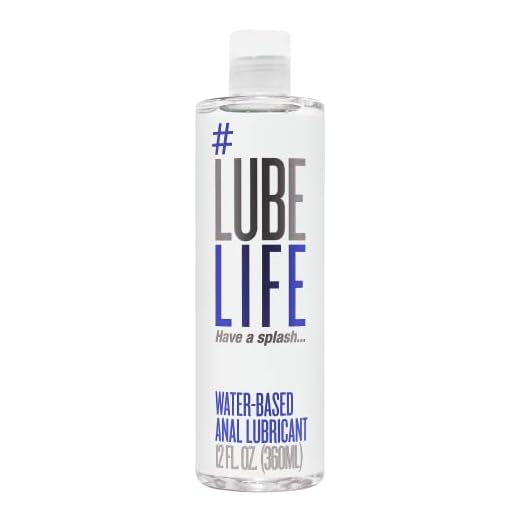 LubeLife Water-Based Anal Lube - Versatile and Safe