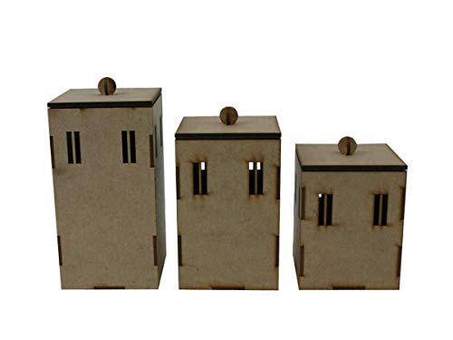 Promoção Kit Higiene Bebê 8 Peças Passa Fita Mdf Cru