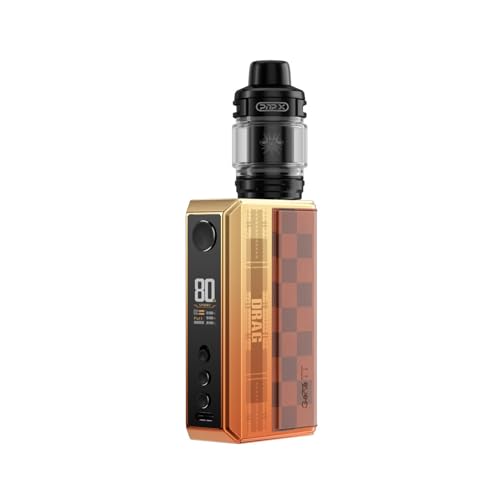 DRAG 5 | VOOPOO Drag 5 Mod Tank Kit Cigarrillo electrónico con tanque UFORCE-X (PNP-X) de 5,5 ml - Sin nicotina, Sin batería