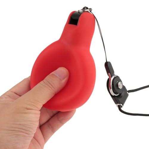Silbato de mano Menolana sonido fuerte con cordón miniatura 3