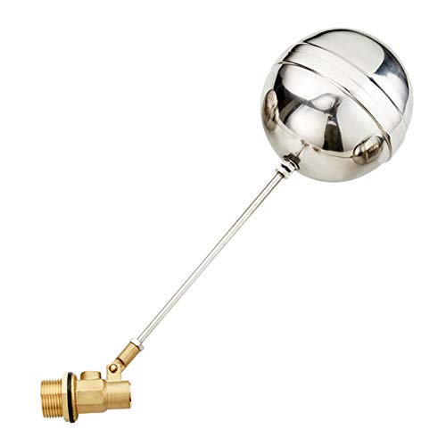 Joywayus 3/4 inch Thread Float Ball Valve Floating Ball-cock Tank Ballcock Fittings Automatic Water Level Control Switch