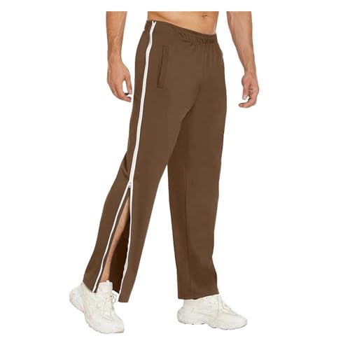 Vêtement de sport ample jogger pants avec fermeture éclair totale - 5