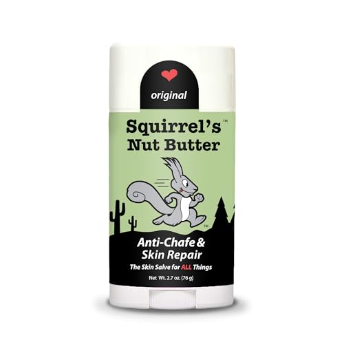 Squirrel's Nut Butter Anti Chafe Stick | All Natural Chafe Preven...