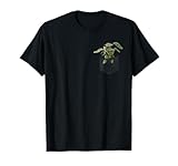 Calathea-Pflanze in der Tasche, Calatheas Gebetspflanzen auf der Brust T-Shirt