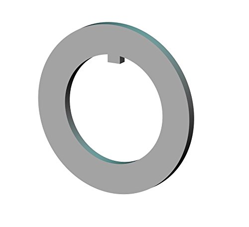 Whittet-Higgins HTW-09 Hardened Tongue Washer, 2.735" Max. Outside Diameter, 0.178" Max. Thickness, 1.792" Min. Bore, For use with all Whittet-Higgins bearing and shaft locknut,