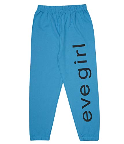 Image of KYDA KIDS Girls 100% Pure Cotton Printed Track Pants | Elastic Waist Loose Fit Casual Summer Wear | Soft Comfortable Kids Trousers Multicolor Combo (Pack of 5)