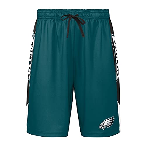 Image of FOCO NFL Mens NFL Team Logo Side Stripe Training Shorts