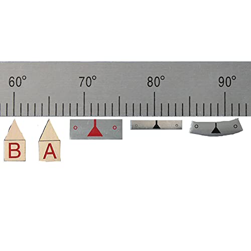 Aluminum Alloy Silver Self-Adhesive Measuring Tape, Sticky Ruler Measure For, Woodworking, Saw, (From Middle) 2-0-2 Inch/Width 6Mm, (1Pcs) #TOP2