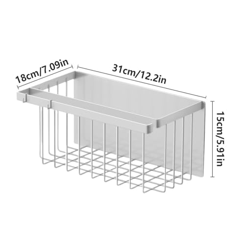 Rangement latéral pour réfrigérateur avec support aimanté puissant - 6