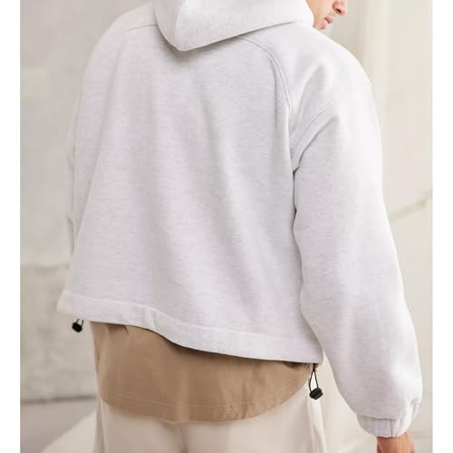 Duyang Casual Hoodie Sweatshirts for Men Long Sleeve Shirts Loose Fit Athletic Pullover Hooded Trendy Outfits Streetwear2