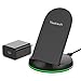 Yootech Wireless Charger, Qi-Certified 10W Max Wireless Charging Stand with QC3.0 AC Adapter, Compatible with iPhone 11/11 Pro/11 Pro Max/XS/XR/XS MAX/X/8, Galaxy S20/Note 10/Note 10 Plus/S10/S9