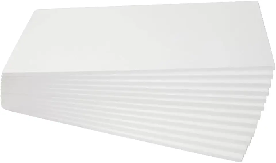 10 PLACAS DE ISOPOR 50MM (5 CM) DE ESPESSURA - 100x50x5 CM - ANTICHAMAS PARA FORRO, ISOLAMENTO ACÚSTICO.