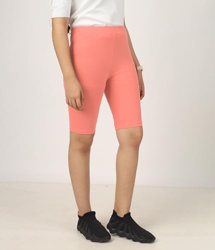 Image of KYDA Kids Girls's Stretchable Anti Bacterial Cycling Shorts, Yoga & Workout Gym Shorts