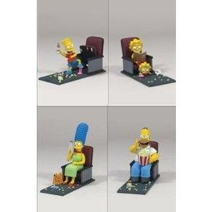 Amazon.com: McFarlane The Simpson Movie Mayham set of 4 Marge