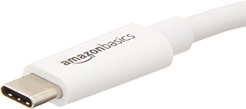 Image of AmazonBasics USB 3.1 Type-C to 4 Port USB Hub - White