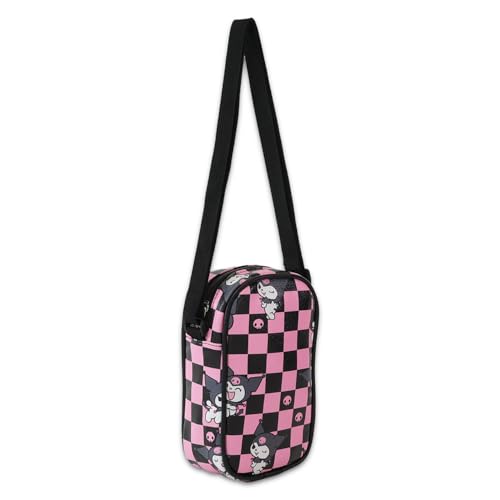 Hello Kitty Kuromi Crossbody Bag- Handbag Bundle with Kuromi Crossbody Bag Plus Stickers, and More | Hello Kitty Accessories2