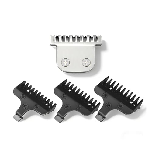 40mm T-Blades with 4 Guard Combs for Wahl trimmer