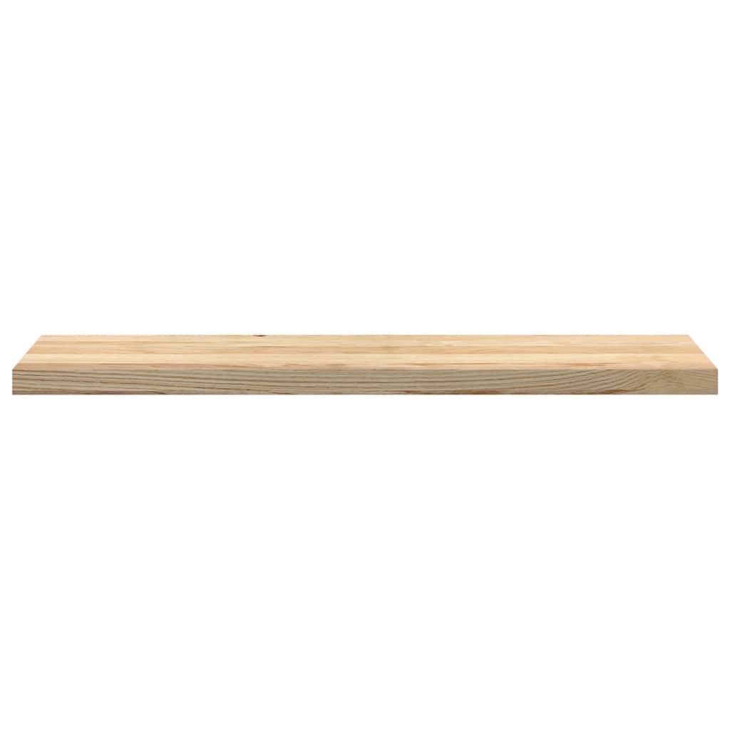 Brokky Davanzali 2 pz Non Trattati 110x25x2cm Legno Massello di Rovere-Banca per finestre, per Interni, davanzale Interno,Soggiorno, Decorazione