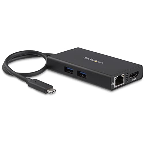 Adaptateur multiport USB Type-C avec alimentation Power Delivery et port Ethernet Gigabit