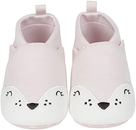 Gerber Baby Moccasins Crib Shoes Newborn Infant Neutral Boys Girls, Kitty Pink, 6 9 Months Unisex | Image 6
