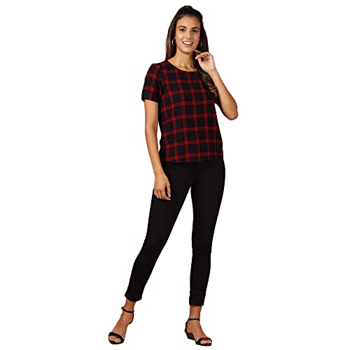 Image of Life by Shoppers Stop RegularFit Regular Length Cotton Lycra Womens Jeans