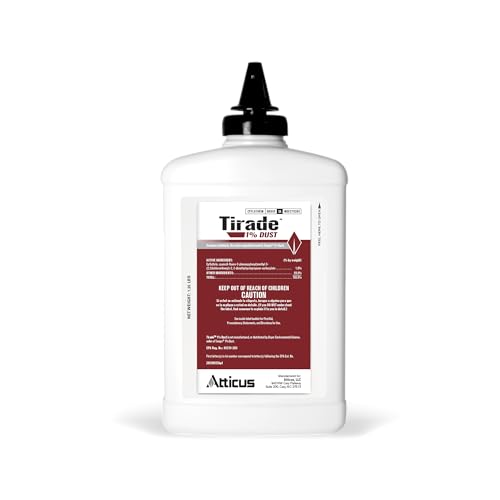 Atticus Tirade 1% Dust Insecticide (1.25 lb) - Ready-to-Use Insect Killer - Indoor and Outdoor Control of Ants, Bees, Wasps, Hornets, Cockroaches and Many Other pests