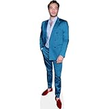 Ed Westwick (Blue Suit) Silhouette en carton Grandeur Nature