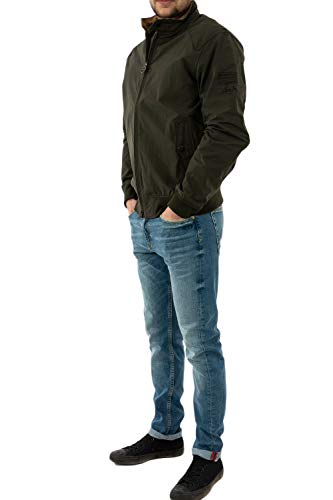 Barbour International Steve Mcqueen Rectifier Harrington Casual Jacket Sage-L