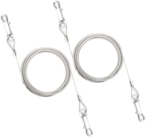1 X 16" Heavy Duty Ground Spike Stake (40cm) Dog Chains for outside Dog Tie Out Cable Steel Spiral Dog Tether Outdoor Dog Camping Accessories (Stake Only, 1 X 40cm)