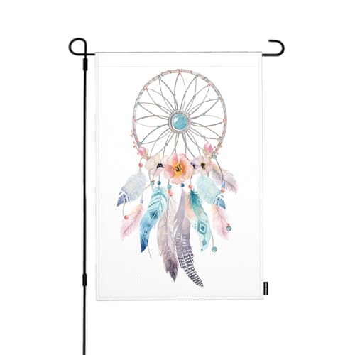 HGOD DESIGNS Dream Catchers Garden Flag Double Sided Watercolor F...