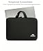 MATEIN Laptoptasche 15 Zoll, Laptoptasche 16 Zoll Wasserdicht, Laptop Tasche mit Griff, Notebook Tasche für MacBook Air 15 Zoll M5-M1, Dell HP ASUS Lenovo, Laptop-Taschen für Arbeit, Büro, Schwarz
