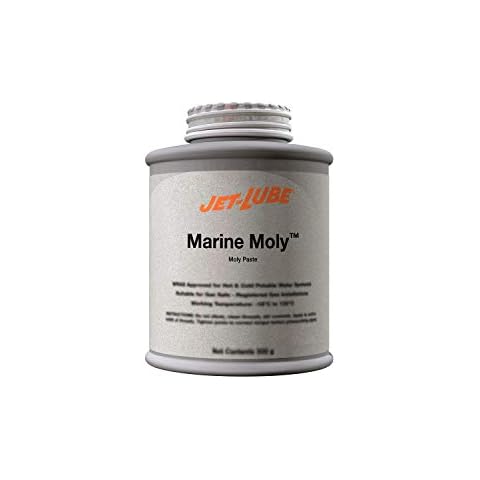 Jet-Lube Marine Moly - Disulfide Lubricating Paste Bentone | Extreme Pressure | Marine Products | Water Resistant | 1 Lb. Cover