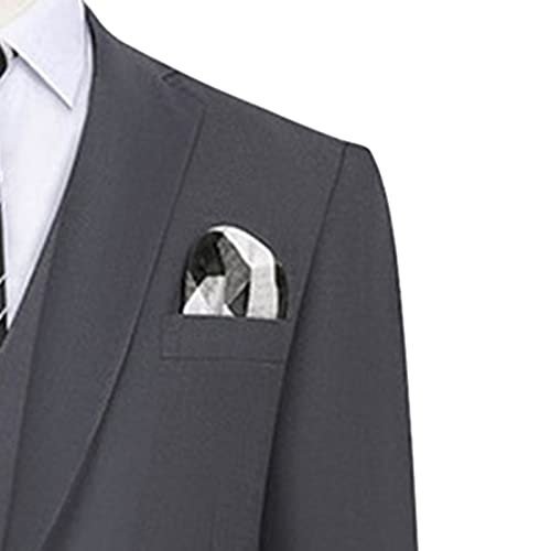Maiyifu-GJ Men Suits 3 Piece Slim Fit Suit Single Breasted Jacket Vest & Pants Set Elegant Solid Business Wedding Prom Suits3