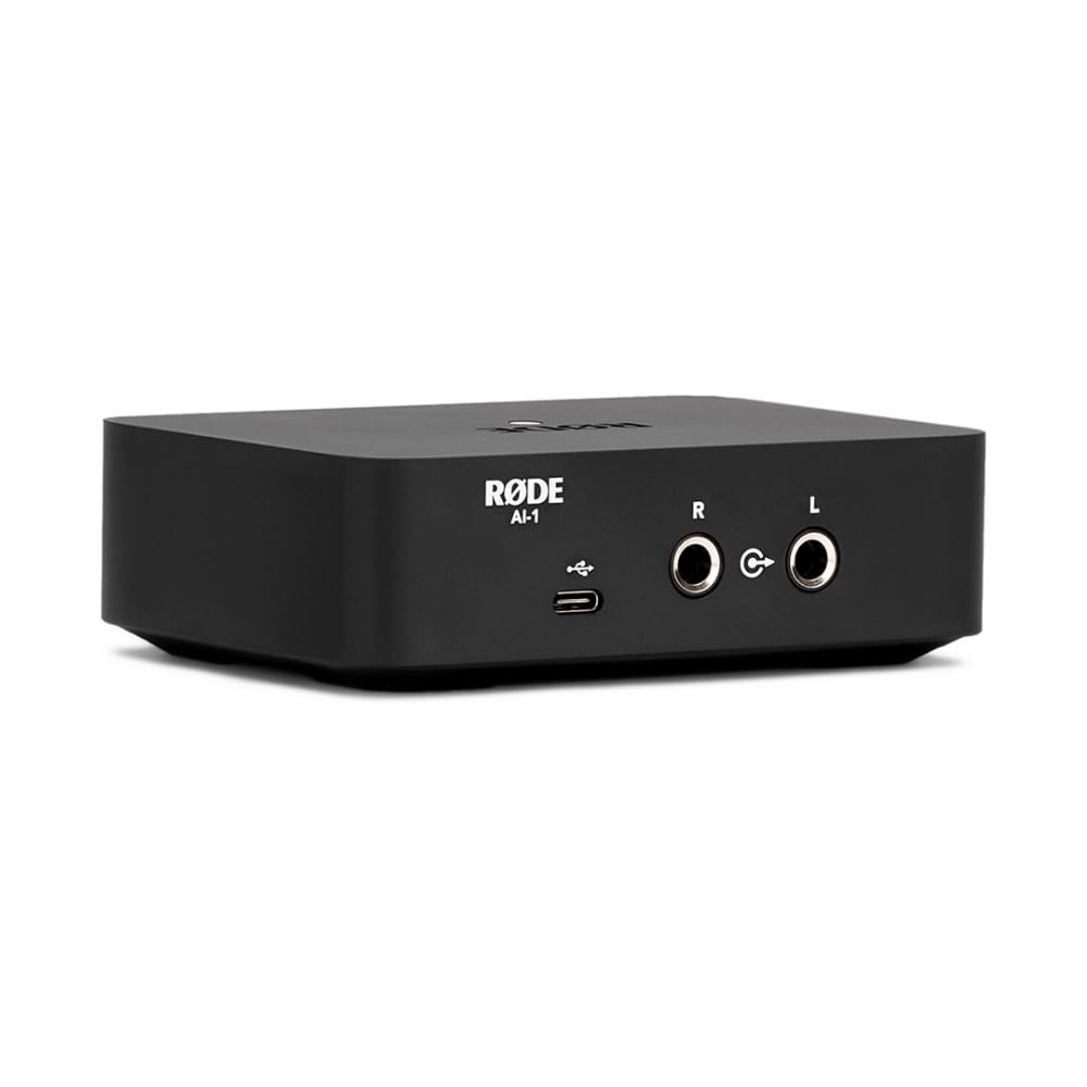 RØDE AI-1 Interface audio USB mono de qualité studio avec Neutrik™ Combi-jack pour production musicale, streaming et podcasting